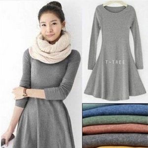 New comfy long sleeved dress!